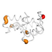 AIF1L  protein 3D structural model from Catalog of Somatic Mutations in Cancer originally published in the paper COSMIC: somatic cancer genetics at high-resolution