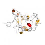 FKBP6  protein 3D structural model from Catalog of Somatic Mutations in Cancer originally published in the paper COSMIC: somatic cancer genetics at high-resolution