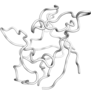 IL 1RA  protein 3D structural model from Catalog of Somatic Mutations in Cancer originally published in the paper COSMIC: somatic cancer genetics at high-resolution