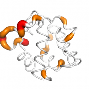 PVALB  protein 3D structural model from Catalog of Somatic Mutations in Cancer originally published in the paper COSMIC: somatic cancer genetics at high-resolution