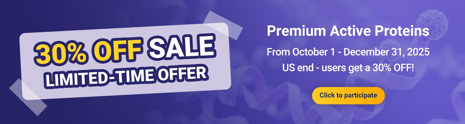 30% Discount on Recombinant Proteins
